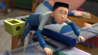 王強(qiáng)與同學(xué)的飛機(jī)之戰(zhàn) 石老師這力量吃了什么