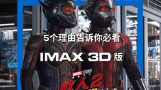 蚁人2 ：黄蜂女现身 看IMAX3D版的五个理由