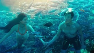 刘轩和珊珊开始正常生活 人和人鱼一起游泳？