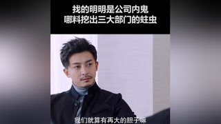 公司内鬼没找到，反倒挖出一些桃色新闻 #李佳航  #悬疑