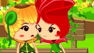 玫瑰花为何跟向日葵作对