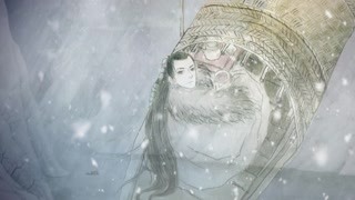 漫漫雪夜孤舟前行 如此闲适自得古人也