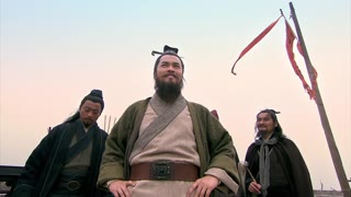 梁山好漢敲鼓掛旗