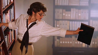 女主图书馆玩的好嗨