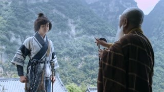 男人只守不攻躲過方丈十招