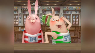 绿条纹兔一杯就倒 红条纹兔百毒不侵