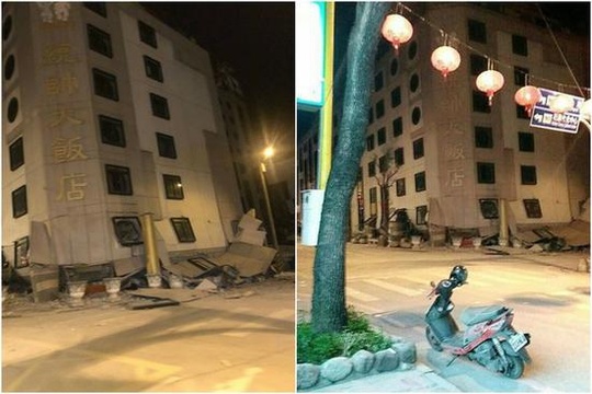 台湾花莲附近6.5级地震 多栋建筑物倒塌(3) 第3页