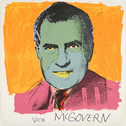 安迪·沃霍尔-Vote McGovern 第1页