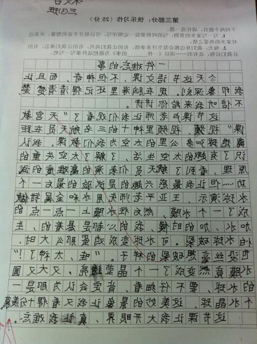 难忘的一件事450字