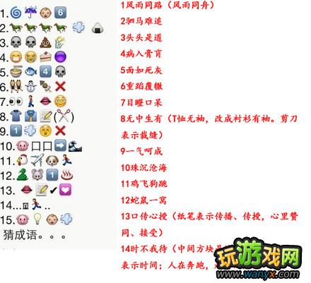 猜成语65个及答案是什么成语_表情 65个表情猜成语答案推荐 猜成语65个图形答案(2)