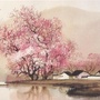 桃花嫣然