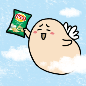 吃薯片的女孩动态图片 薯片是暗示什么