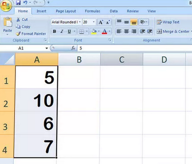 excel2007乘法如何计算