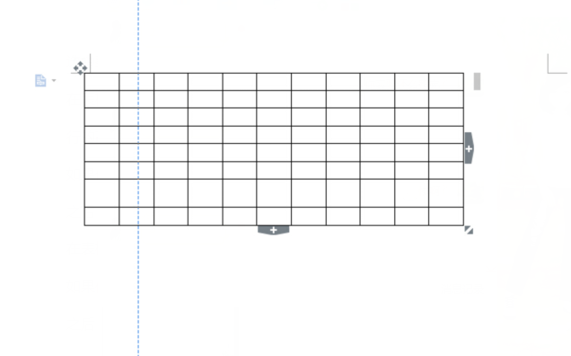 word文檔表格調(diào)整不了