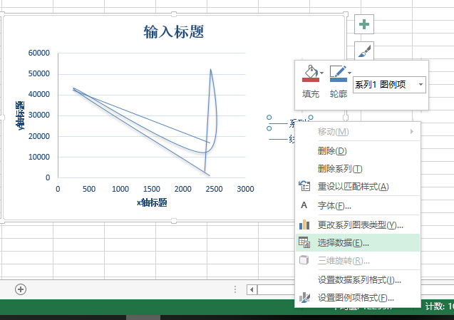 excel制作曲線圖的方法步驟