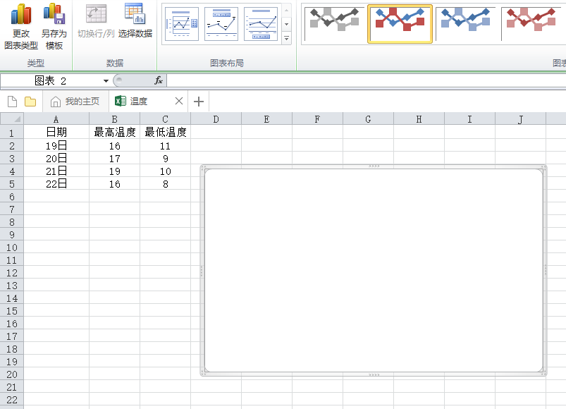 excel怎么制作折线图 excel2010如何制作折线图