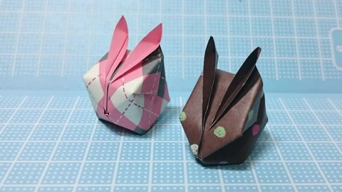 折纸教学 手工兔子