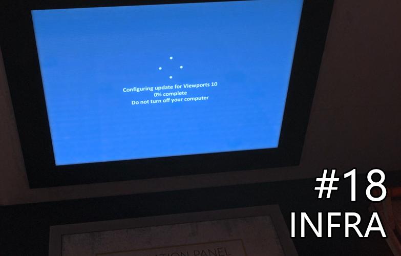 ：[WIN10更新害人命？]另类解谜游戏[INFRA]实况 第十八期