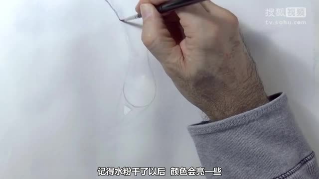【绘笔万象】见过水滴，还没见过水粉画的水滴呢