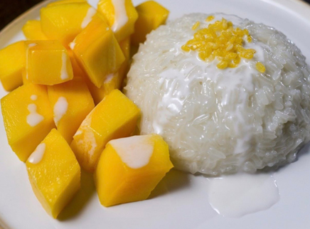 经典泰国美食芒果糯米饭