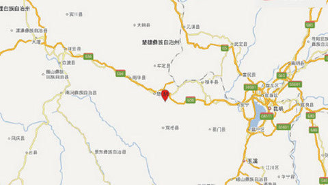 云南楚雄市发生4.7级地震 震源深度10千米