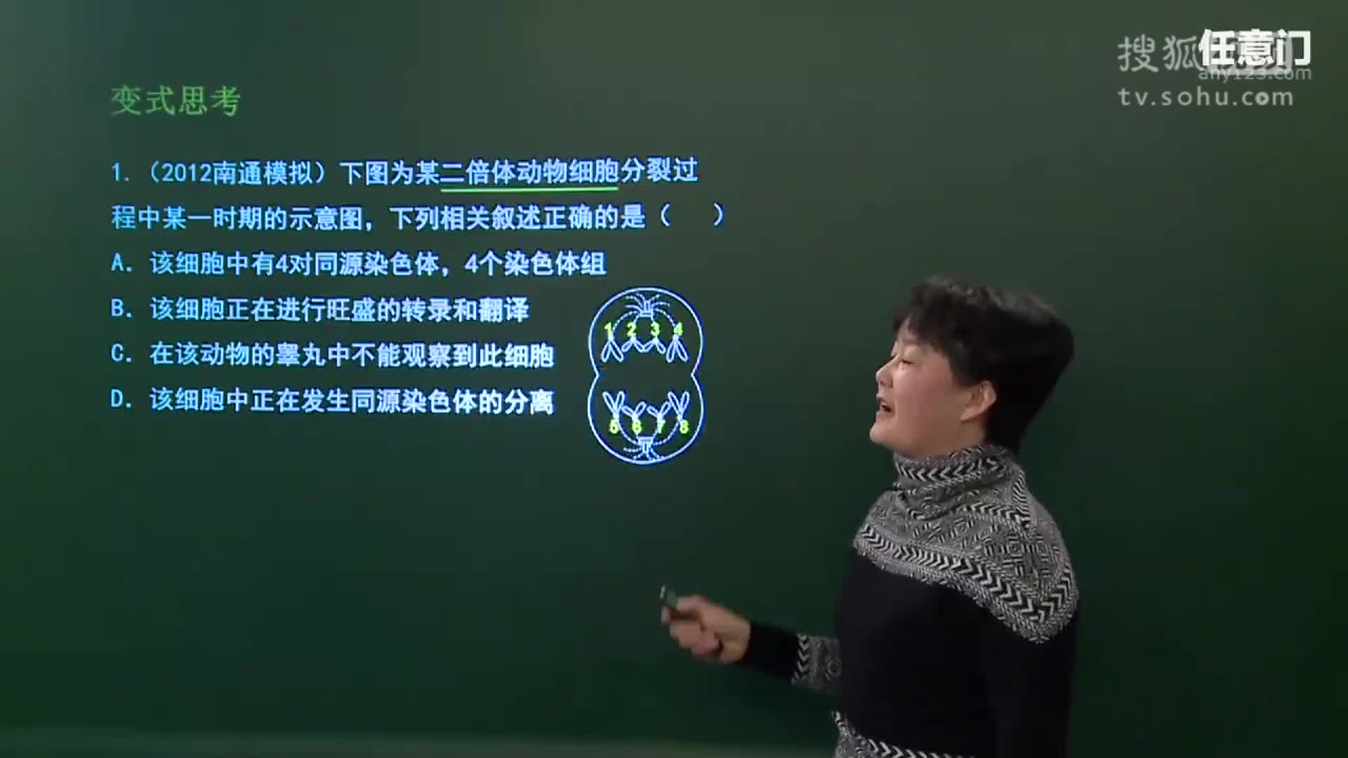 生物专题17.有丝分裂与减数分裂专题突破(中)