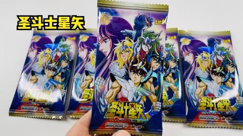 圣斗士星矢圣衣觉醒卡第一弹来啦，收集稀有AR卡12星座啦！