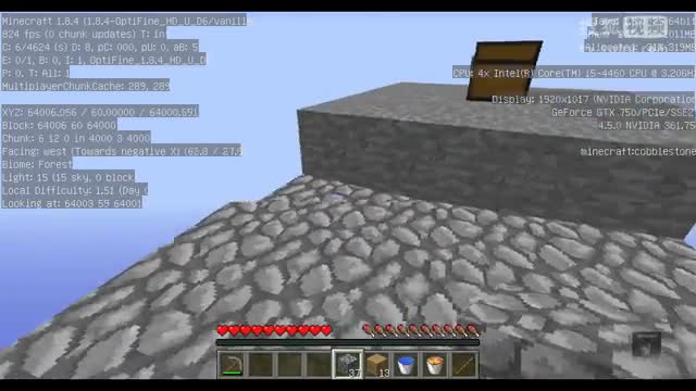 【Anything】Mincraft創意地圖《機械空島》生存實況EP1 開坑狂魔不解釋