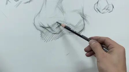 [图]素描头像中鼻子结构的分析