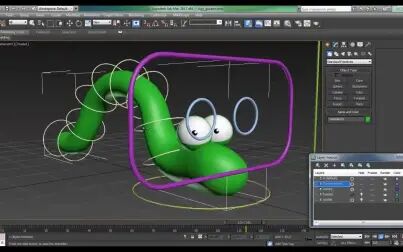 [图]3DS MAX软体蠕动动画和表情技巧