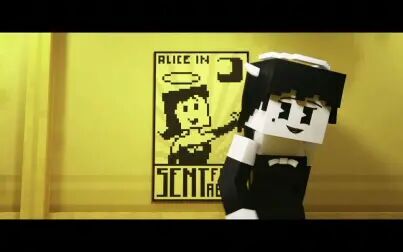 [图]Angel of the Stage| Bendy and the Ink Machine Minecraft Music Video