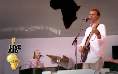 [图]【Sting / Phil Collins】Every Breath You Take (Live Aid 1985)