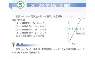 [图]八级一次函数与一元一次不等式一