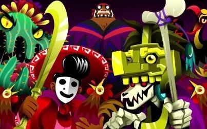 [图]Guacamelee! 2 Official Steam Announce Trailer