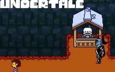 [图]【UNDERTALE】在鱼姐追逐战的途中跑去鱼姐家的话...