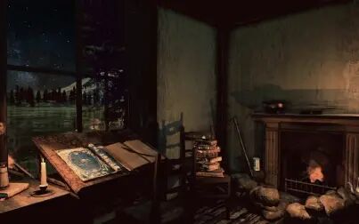 [图]In 1854, The writing cabin of Thoreau Atmosphere丨梭罗的写作小屋