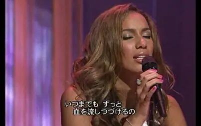 [图]【驴娜的全球热单】Leona Lewis - Bleeding Love (Live in Japan 2008)