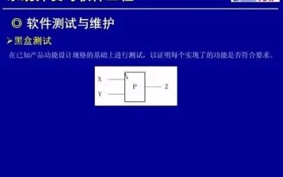 [图]希赛软件设计师视频教程-4.6.3 黑盒测试