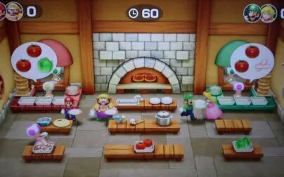 [图][超级马里奥派对] switch游戏 super mario party 80个小游戏-2vs2游戏