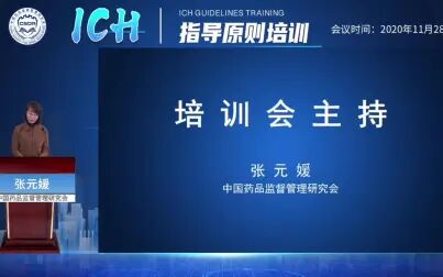 [图]ICH指导原则-CDE2020年11月28日上午场