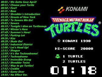 [图]FC/红白机 忍者神龟2 OST Teenage Mutant Ninja Turtles 2 Soundtrack