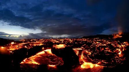 [图]【KV】夏威夷基拉韦厄火山熔岩流