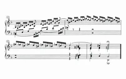 [图]【总谱】巴赫 D小调前奏曲与赋格 BWV 851