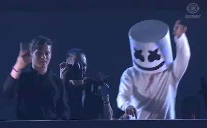 [图]Marshmello Martin Garrix Skrillex Tiesto同台全场高清回放