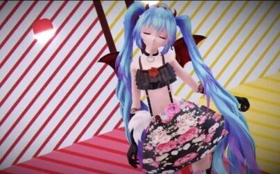 [图]【MMD】Marine Bloomin X TDA Little Devil Miku V2