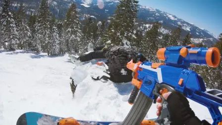 [图]1080P 60帧 Nerf War - Winter Battle