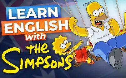 [图]The Simpsons Go To Australia Learn English with TV Series