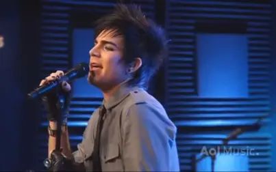 [图]【超帅】Adam Lambert - If I Had You (AOL Sessions) 2010.02.12