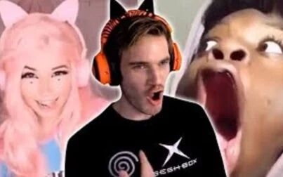 [图]【pewdiepie生肉】I paid Belle Delphine $0 (she is happy)