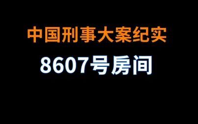 [图]8607号房间 | 中国刑事大案纪实 | 刑事案件要案记录